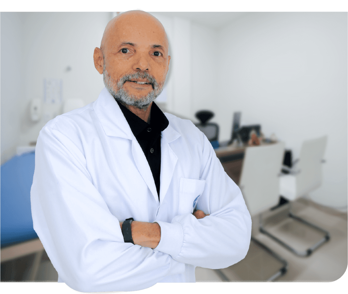 Médico da equipe SLAC