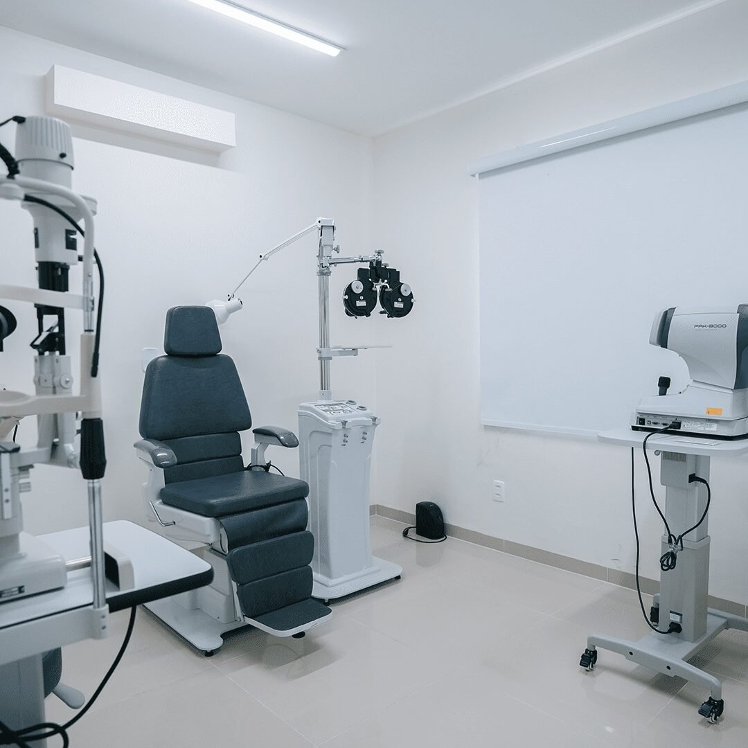 Consultório médico equipado